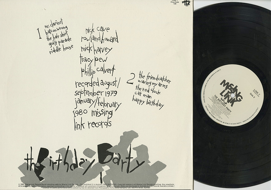 The Birthday Party - The Boys Next Door | LP | Australia | 1982